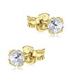 Beautiful CZ Stone Silver Ear Stud STS-5275